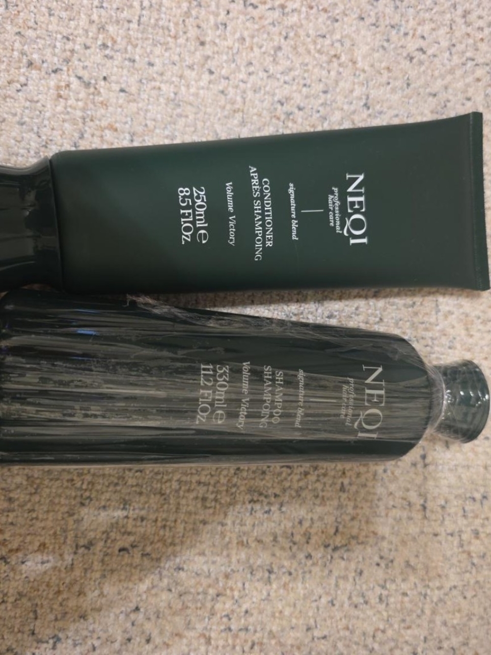 NEQI Volume Victory Shampoo 330ml & Conditioner 250ml Signature Blend Set NEW
